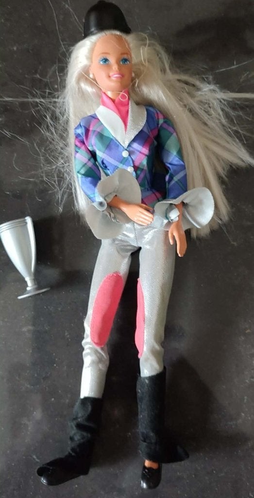 paardrijpop Barbie, Ophalen of Verzenden, Gebruikt, Barbie
