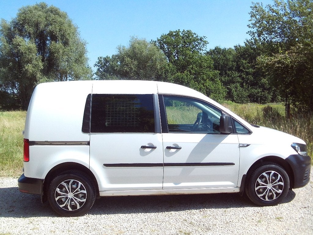 VW CADDY Lichte Vracht 95dkm Semi Leder 110PK 1.4 TGI  TOP18, Auto's, Voorwielaandrijving, 4 deurs, 4 cilinders, CNG (Aardgas)