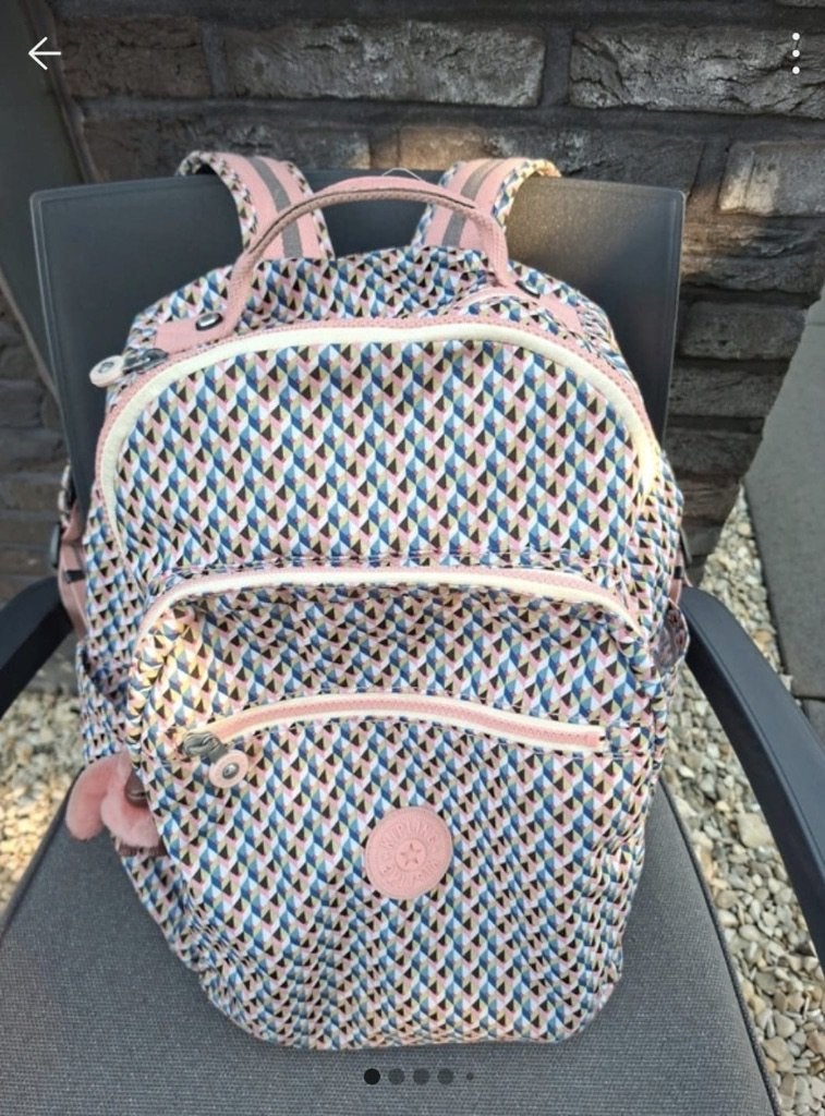 Schoolrugzak + sportzak Kipling in prima staat, 30 tot 40 cm, Rugtas, 40 tot 50 cm, Ophalen of Verzenden