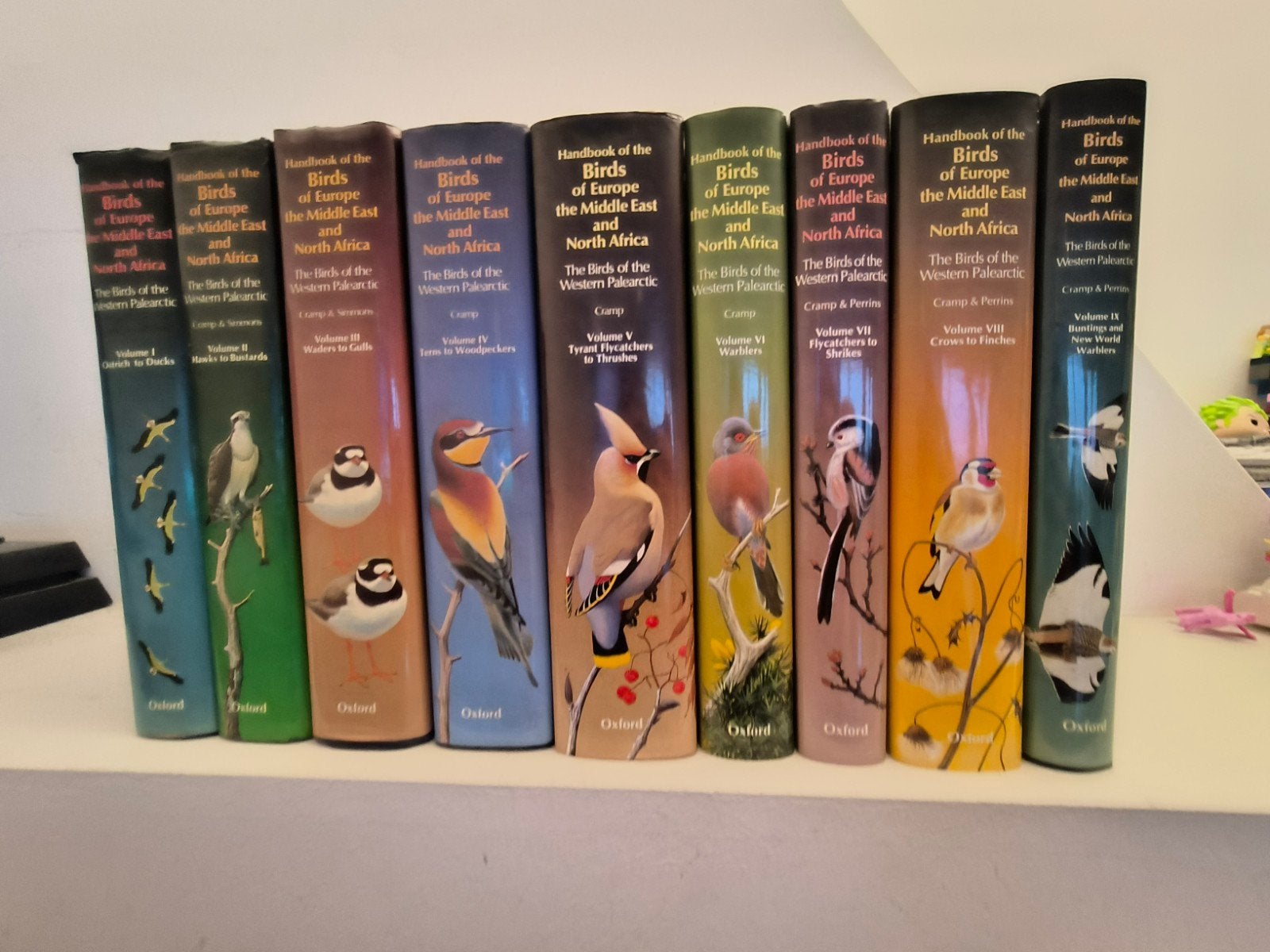 Handbook of the Birds of EuropetheMiddleEastAndNorth Africa, Livres, Fantastique, Enlèvement ou Envoi, Comme neuf, Cramp &simmons
