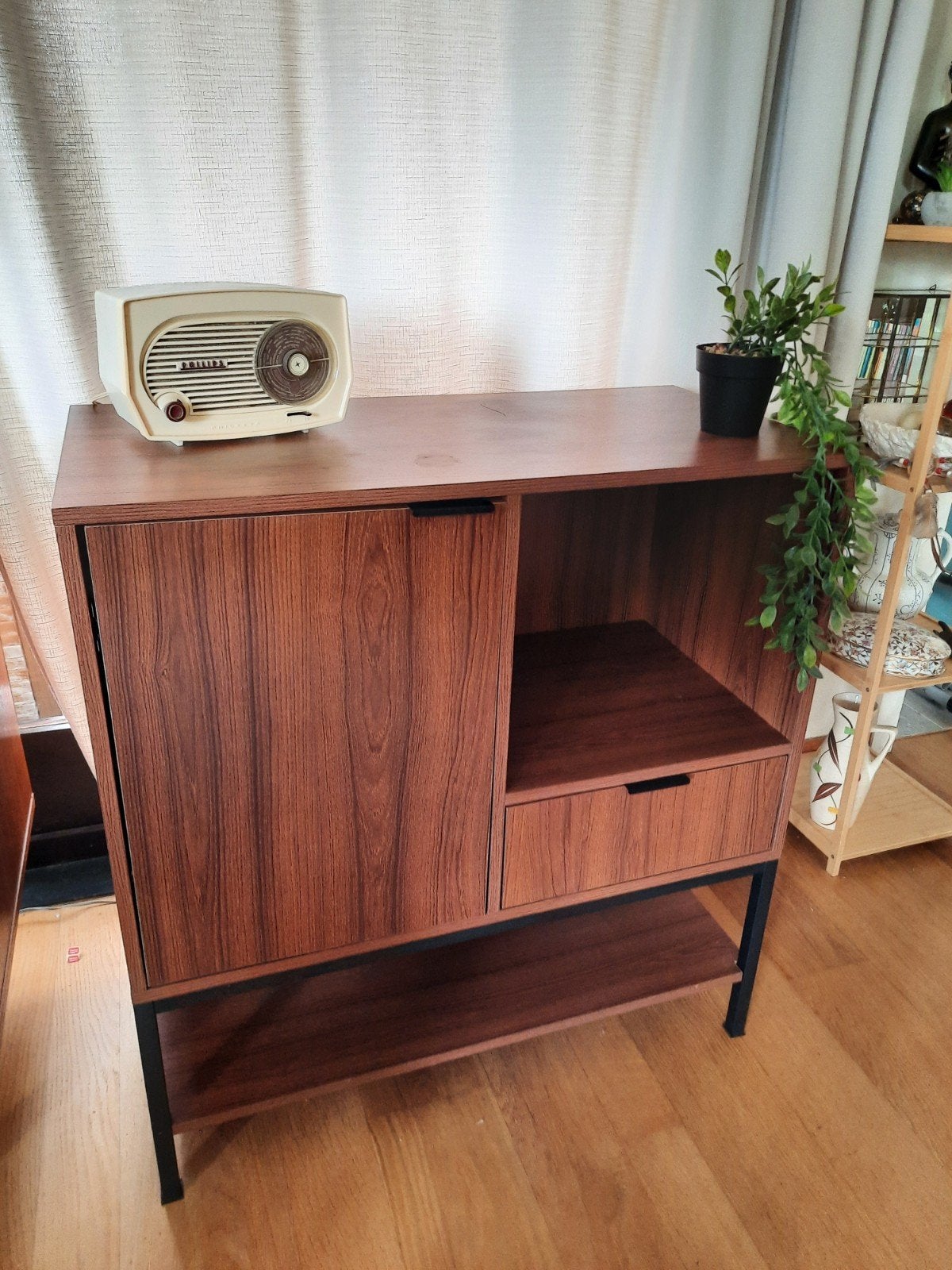 Vintage teak kastje., Ophalen