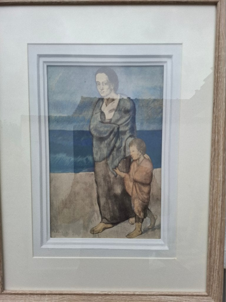 picasso collotype en pochoir, Antiek en Kunst, Kunst | Litho's en Zeefdrukken, Ophalen, Pochoir
