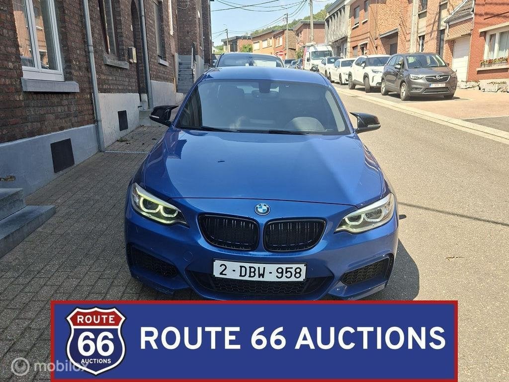 BMW 218i | 2015 | Route 66 Auctions, Auto's, BMW, Gebruikt, 2 Reeks, Zwart, Bedrijf