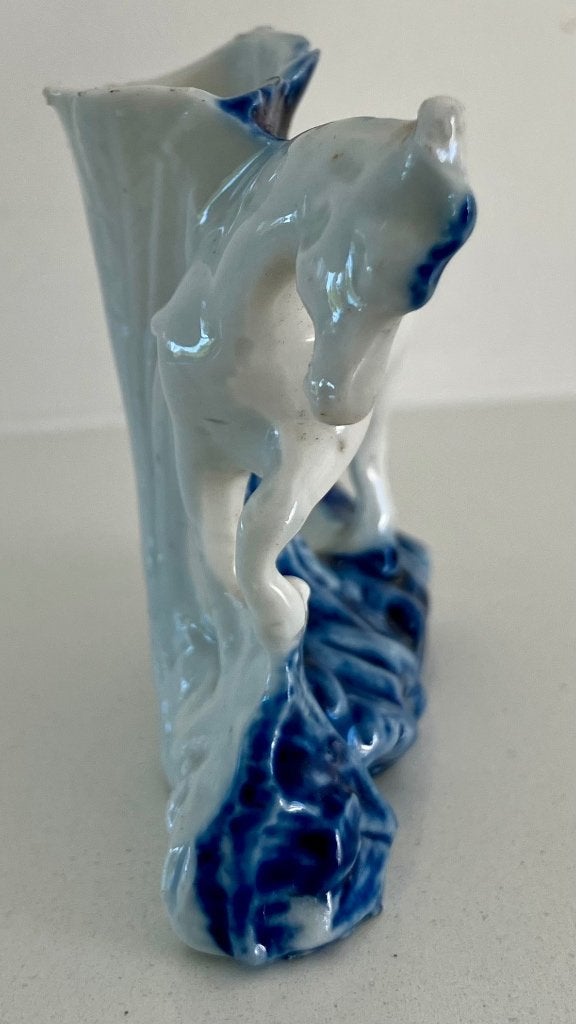 Petit Vase Soliflore Cheval Vintage en Céramique, Antiquités & Art, Enlèvement ou Envoi