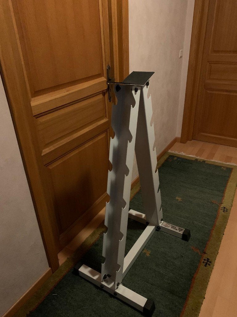 Étagère à haltères, Sports & Fitness, Enlèvement, Comme neuf