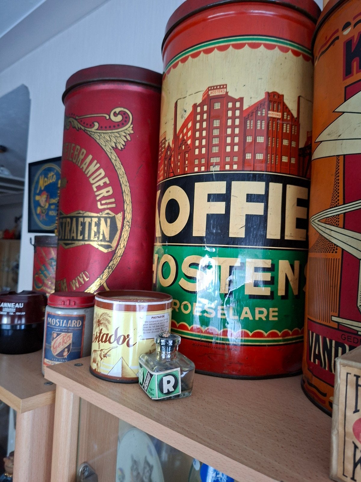koffie doos van vroeger, Enlèvement ou Envoi, Utilisé, Café, Autres marques