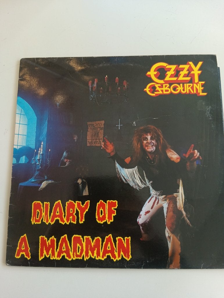 LP OZZY OSBOURNE  DIARY OF A MADMAN, Cd's en Dvd's, Vinyl | Hardrock en Metal, Ophalen of Verzenden, LP