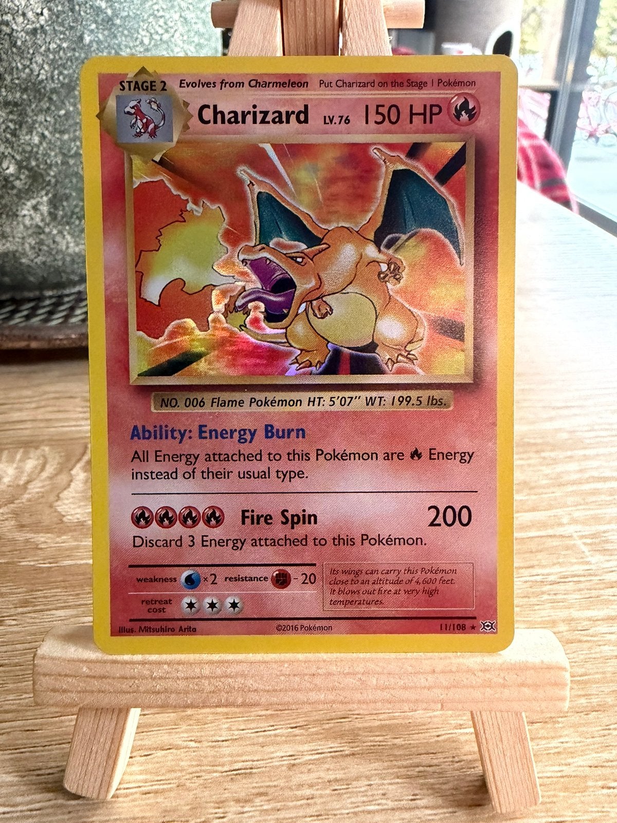 Charizard 11/108, Enlèvement ou Envoi, Comme neuf, Booster