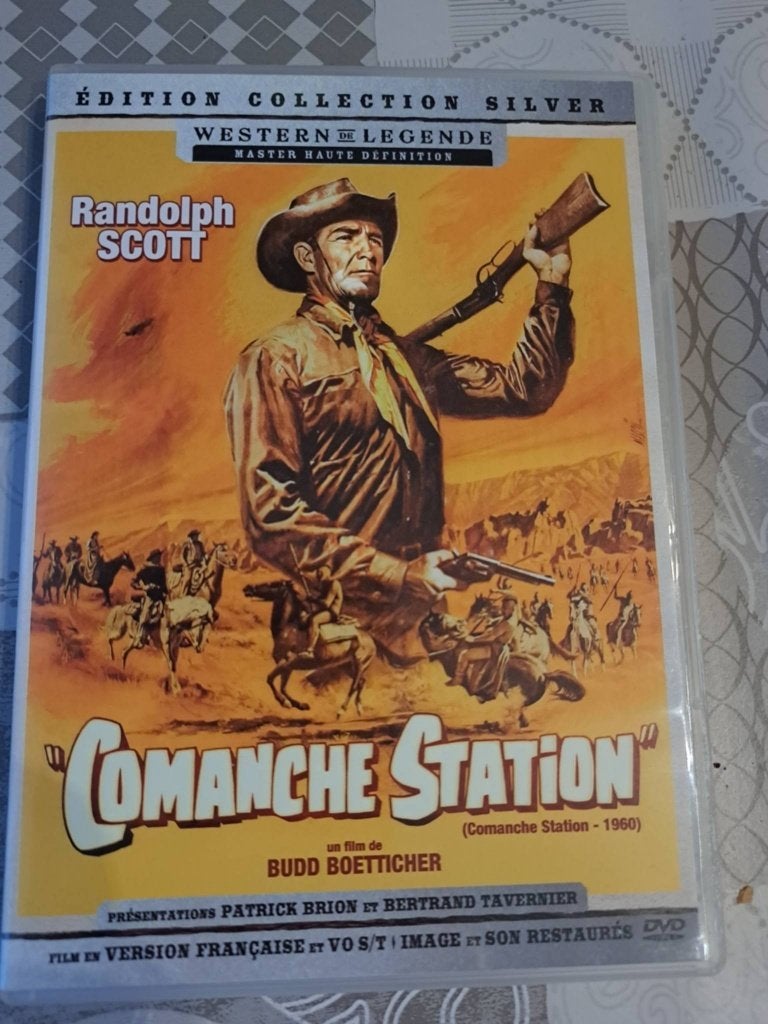 comanche station (  randolph scott , claude akins ), Ophalen of Verzenden, Zo goed als nieuw