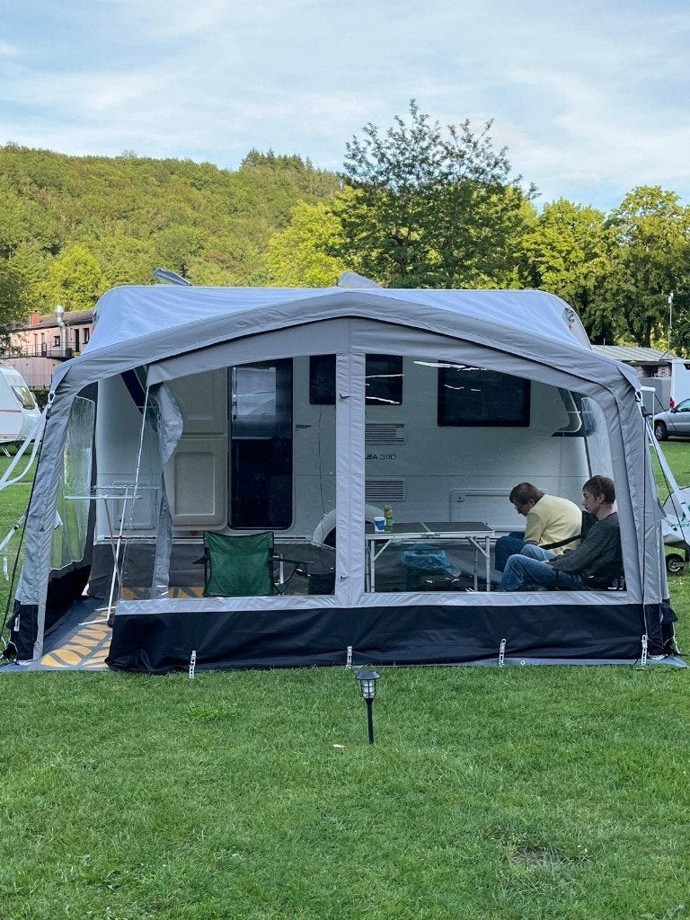 Voortent merk Dometic te verkrijgen, Caravans en Kamperen, Ophalen, Zo goed als nieuw, Ten Cate All Season 200g/m2, Dometic