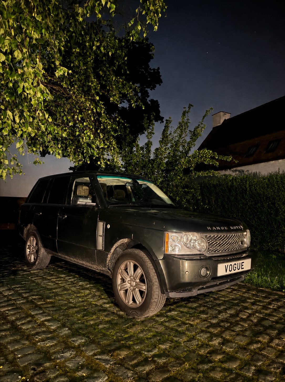 RANGE ROVER VOGUE L322 — 3.6 TDV8 - 2007, Auto's, Land Rover, Automaat, Beige, Leder, Particulier