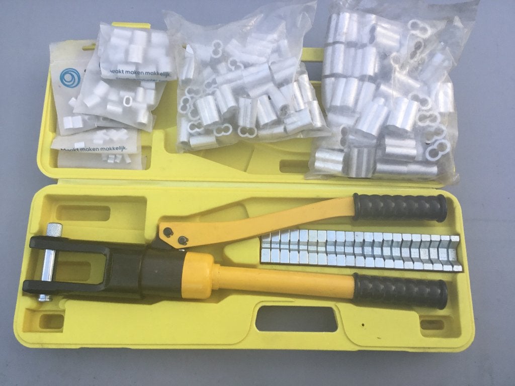 Outil de sertissage pour cable d’acier, Bricolage & Construction, Enlèvement ou Envoi, Neuf, Autres marques, Autres types