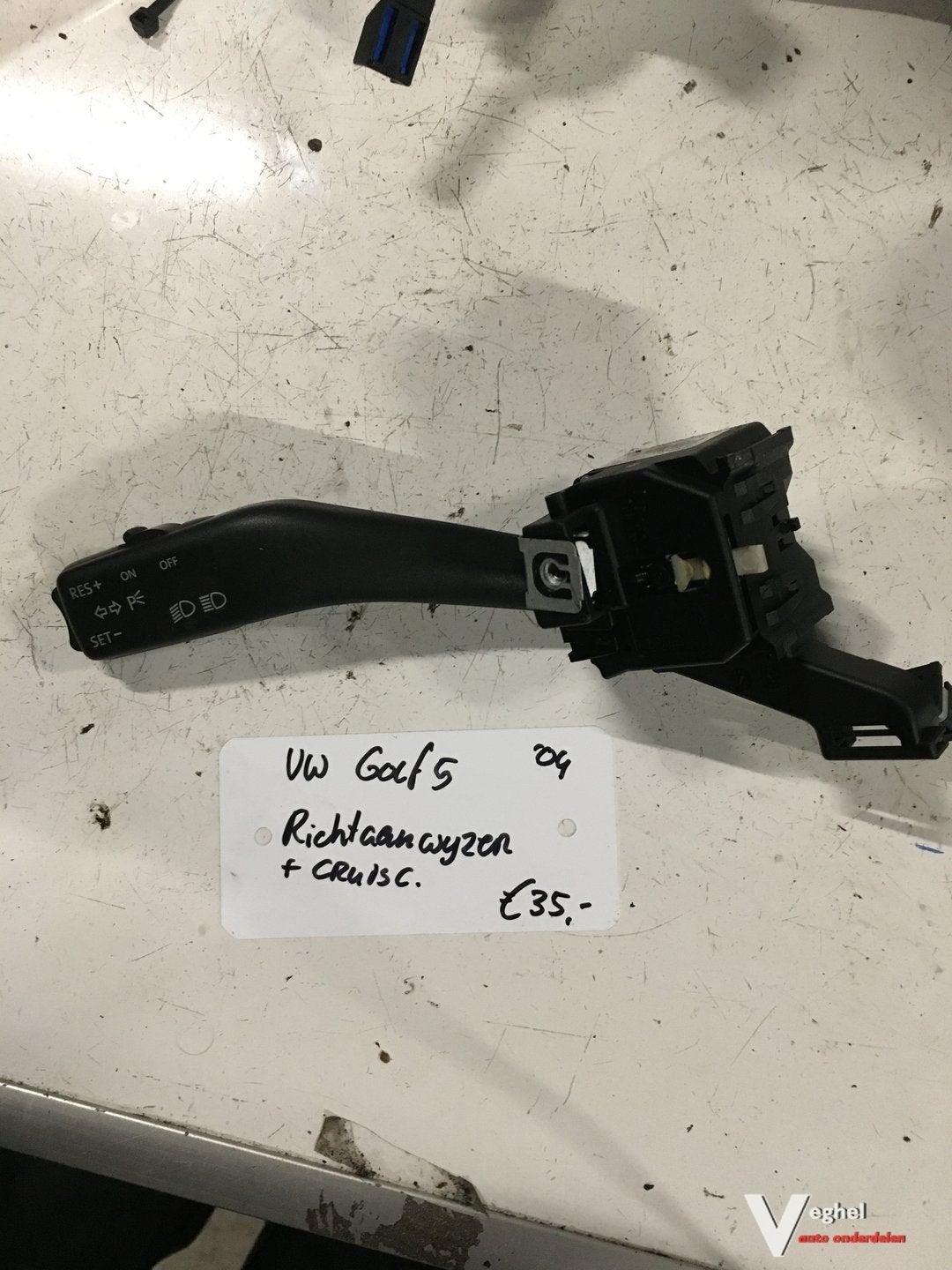 Vw Golf5 2004  Richtingaanwijzer cruisecontrol schakelaar, Auto-onderdelen, Gebruikt, -, -, Ophalen of Verzenden