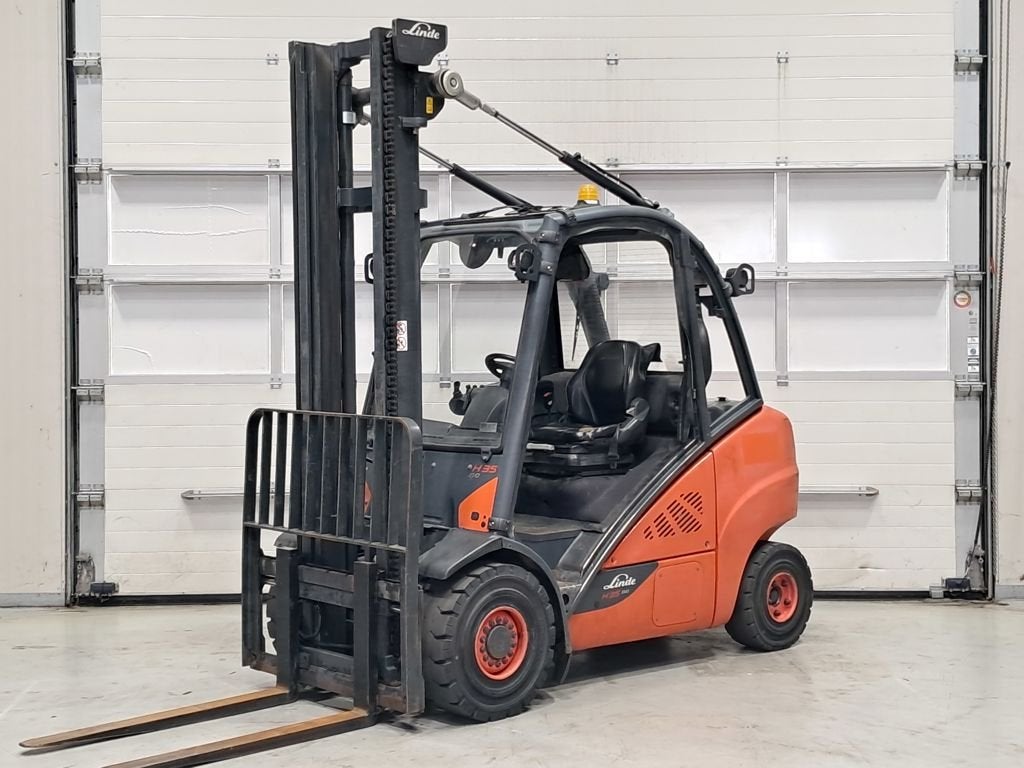 Linde H35D-02, 3000 à 4000 kg, Diesel, Chariot élévateur, LINDE