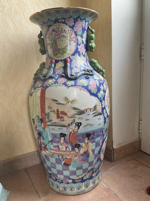 Chinese Vaas, Huis en Inrichting, Ophalen, Meerkleurig, Nieuw, 80 cm