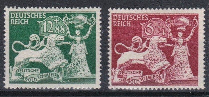 Empire allemand 1942 n 816 - 817 *, Envoi, Empire allemand