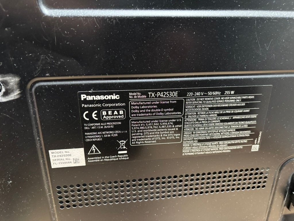tv panasonic, Ophalen, Panasonic, Rijkevorsle, Ma.pec