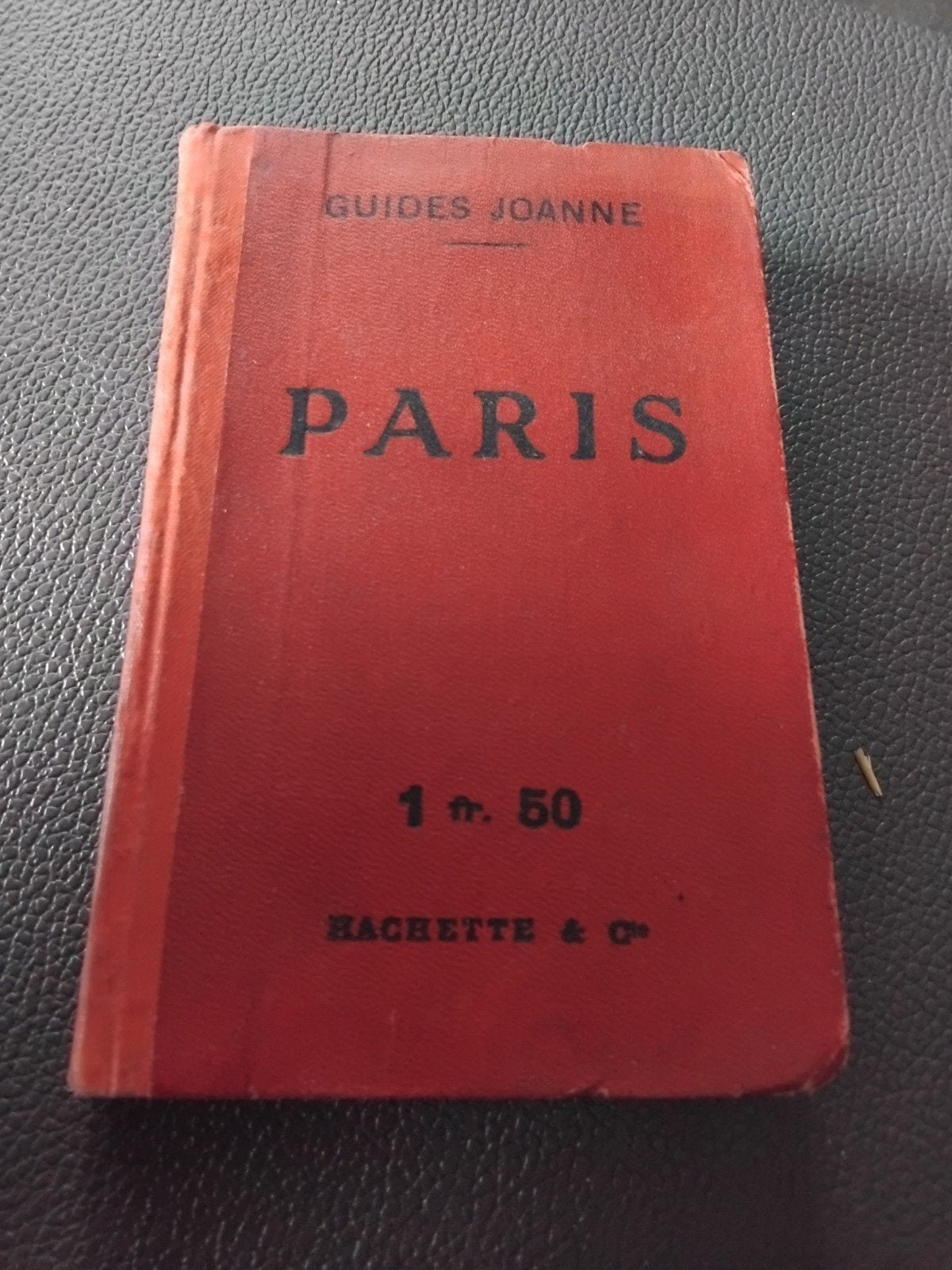 Guides Joanne Paris 1912/1913, Livres, Enlèvement ou Envoi