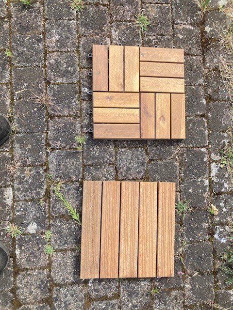 terrastegel, Tuin en Terras, Ophalen, Zo goed als nieuw, 10 m² of meer, Hout