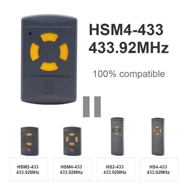 Remplacement pour HORMANN 433,92 MHz pour HSM2-433 HSM4-433, Enlèvement ou Envoi, Neuf