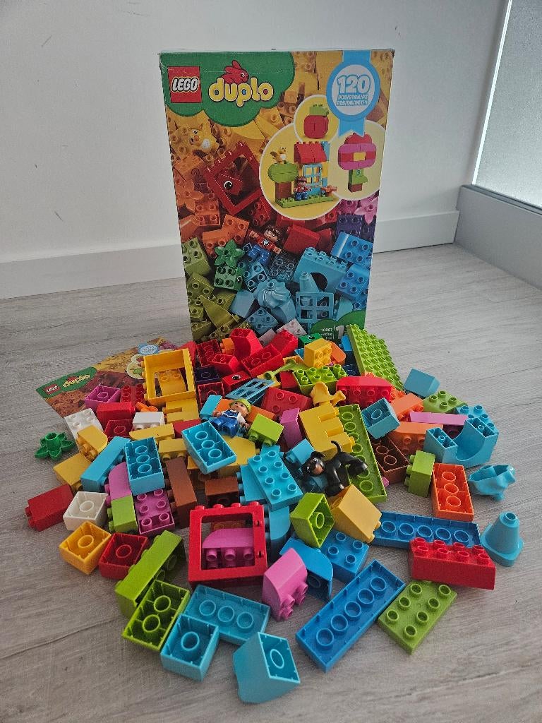 Duplo Creatief plezier 10887 - 120 stuks, Ophalen, Compleet, Zo goed als nieuw, Duplo