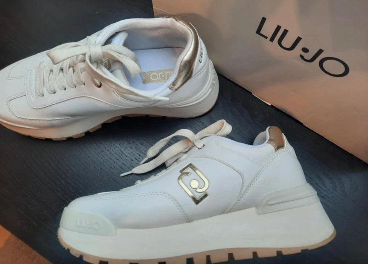 Sneakers Liu Jo, Ophalen of Verzenden, Zo goed als nieuw, Wit, Sneakers