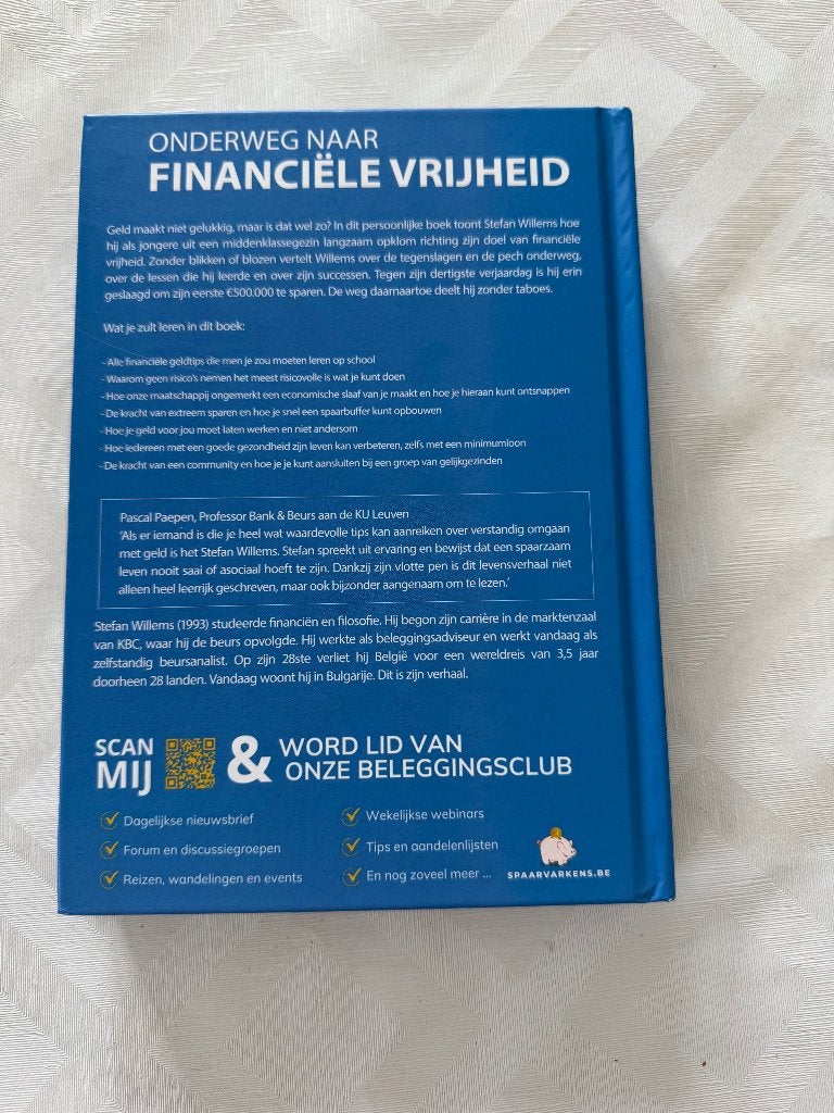 Boek Financiële Vrijheid - Stefan Willems, Livres, Enlèvement, Comme neuf, Diverse auteurs