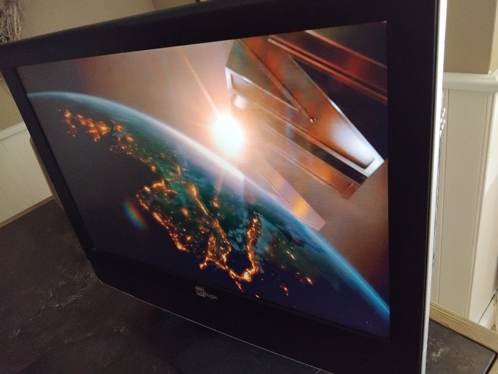 kleine tv met DVD speler ingebouwd, Ophalen, Gebruikt
