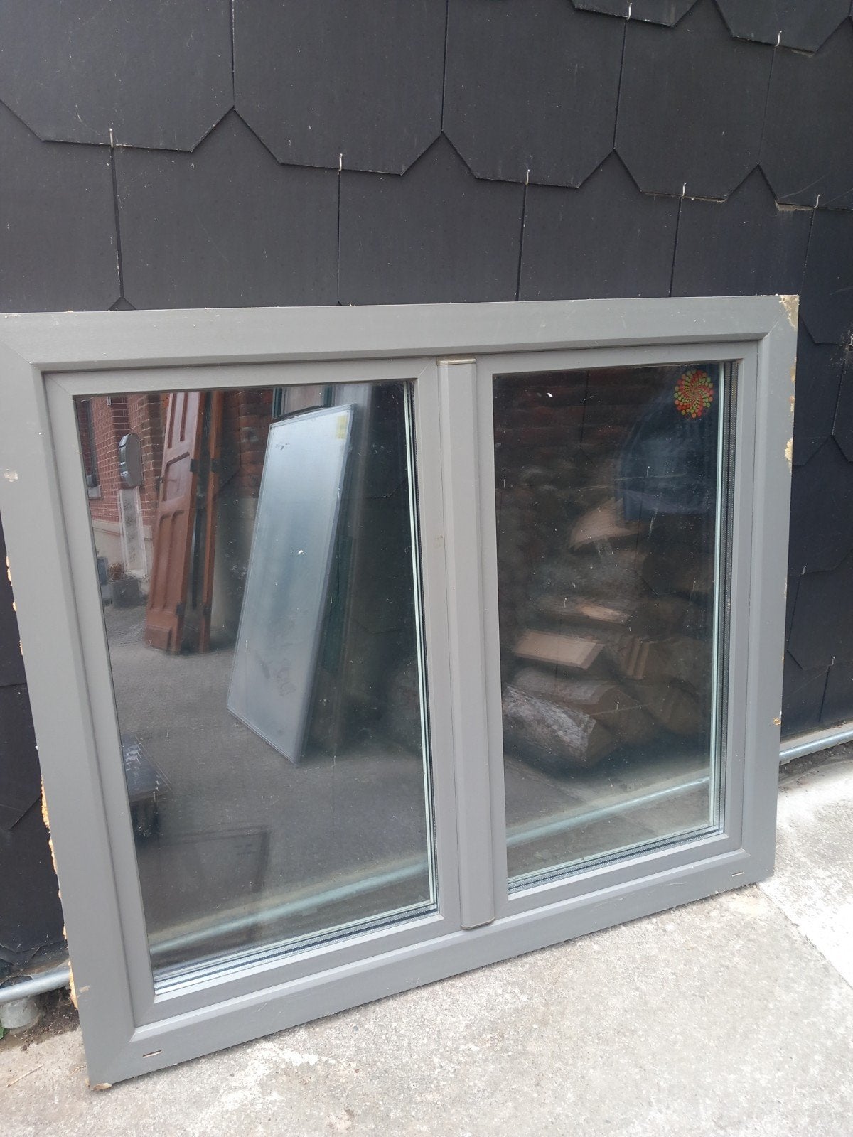 2 châssis triple vitrage, Bricolage & Construction, Enlèvement ou Envoi