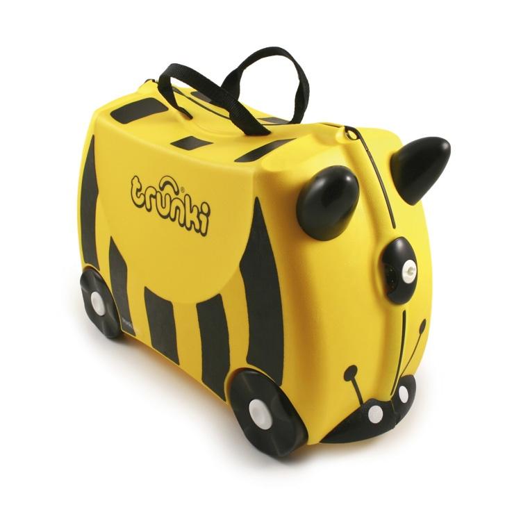 Trunki kinderkoffer Bernard de bij, Handtassen en Accessoires, Koffers, Nieuw, Hard kunststof, Minder dan 50 cm, Minder dan 35 cm