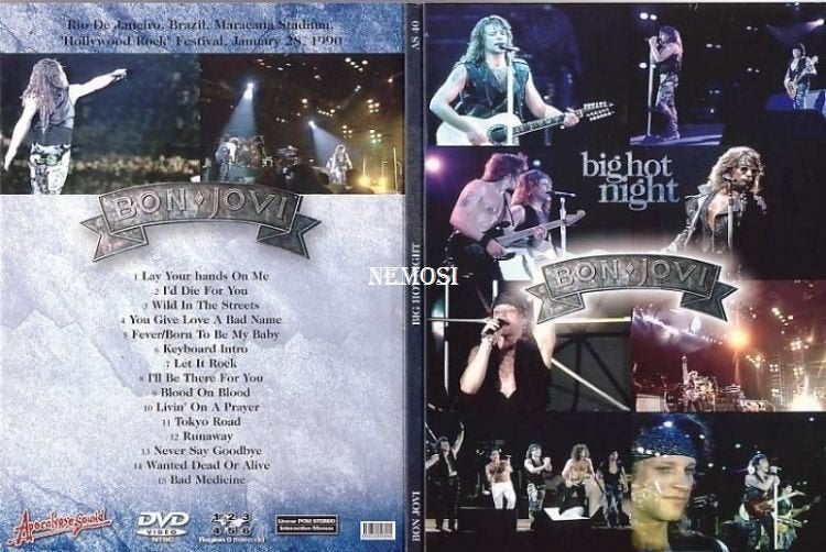 DVD - BON JOVI - BIG HOT NIGHT, Tous les âges, Envoi, Neuf, dans son emballage, Concert