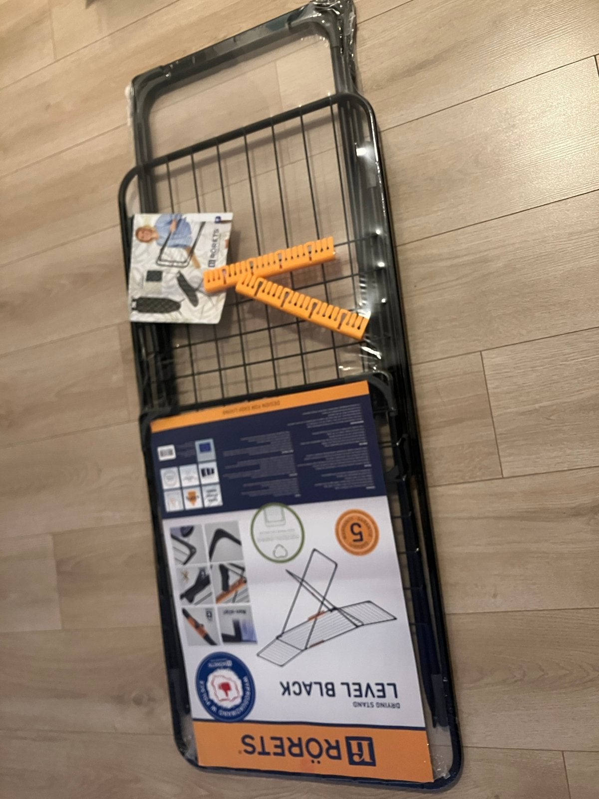 Droogrek ijzer zwart, Ophalen, Nieuw, Wasrek