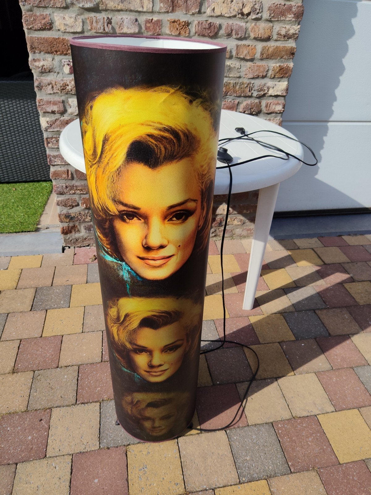 Marilyn Monroe Staande lamp, Huis en Inrichting, Ophalen, Zo goed als nieuw
