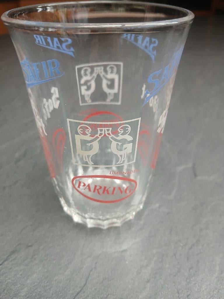 Limonade glaasje  br .de gheest  .aalst, Ophalen of Verzenden