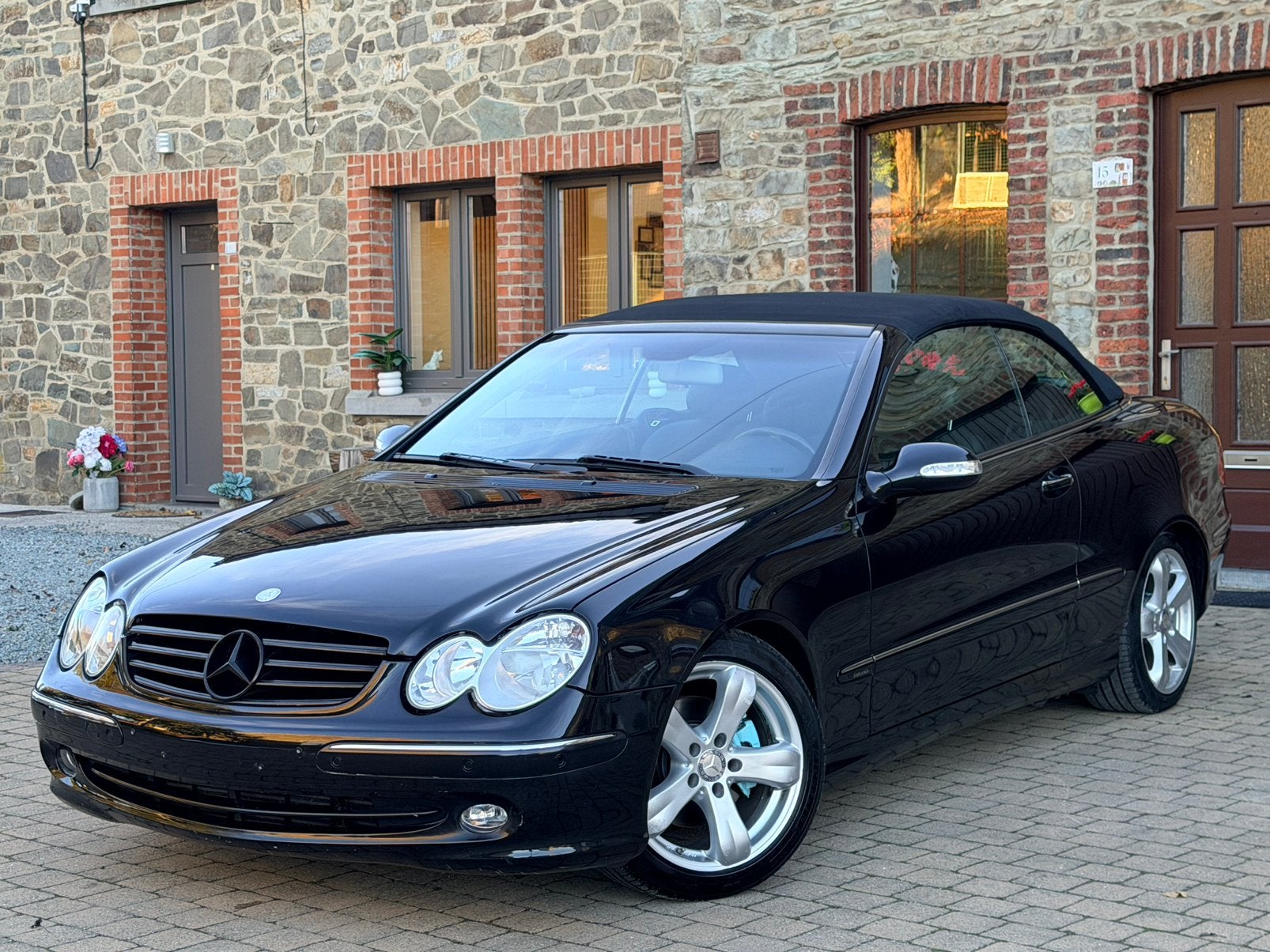 Mercedes clk 200 cabriolet, Achat, Entreprise, Cabriolet, Noir