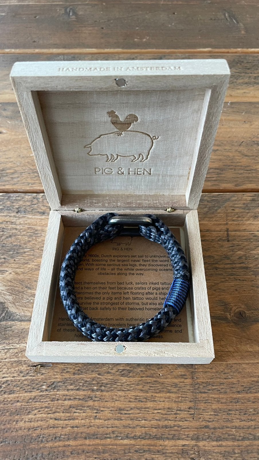 Pig and Hen armband, Handtassen en Accessoires, Armbanden, Ophalen of Verzenden, Zo goed als nieuw