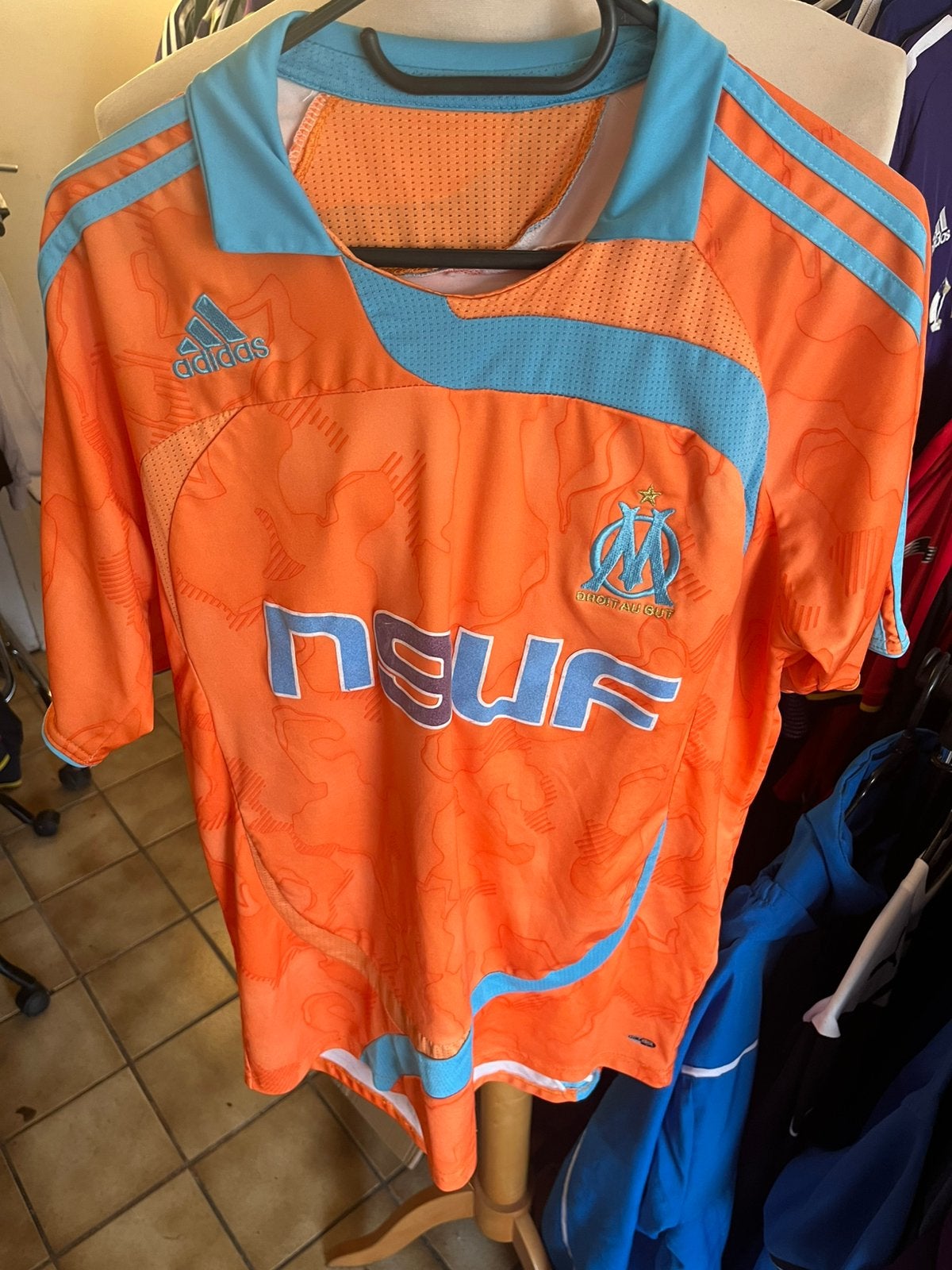 Shirt Marseille, Sport en Fitness, Voetbal, Ophalen of Verzenden, Zo goed als nieuw, Shirt