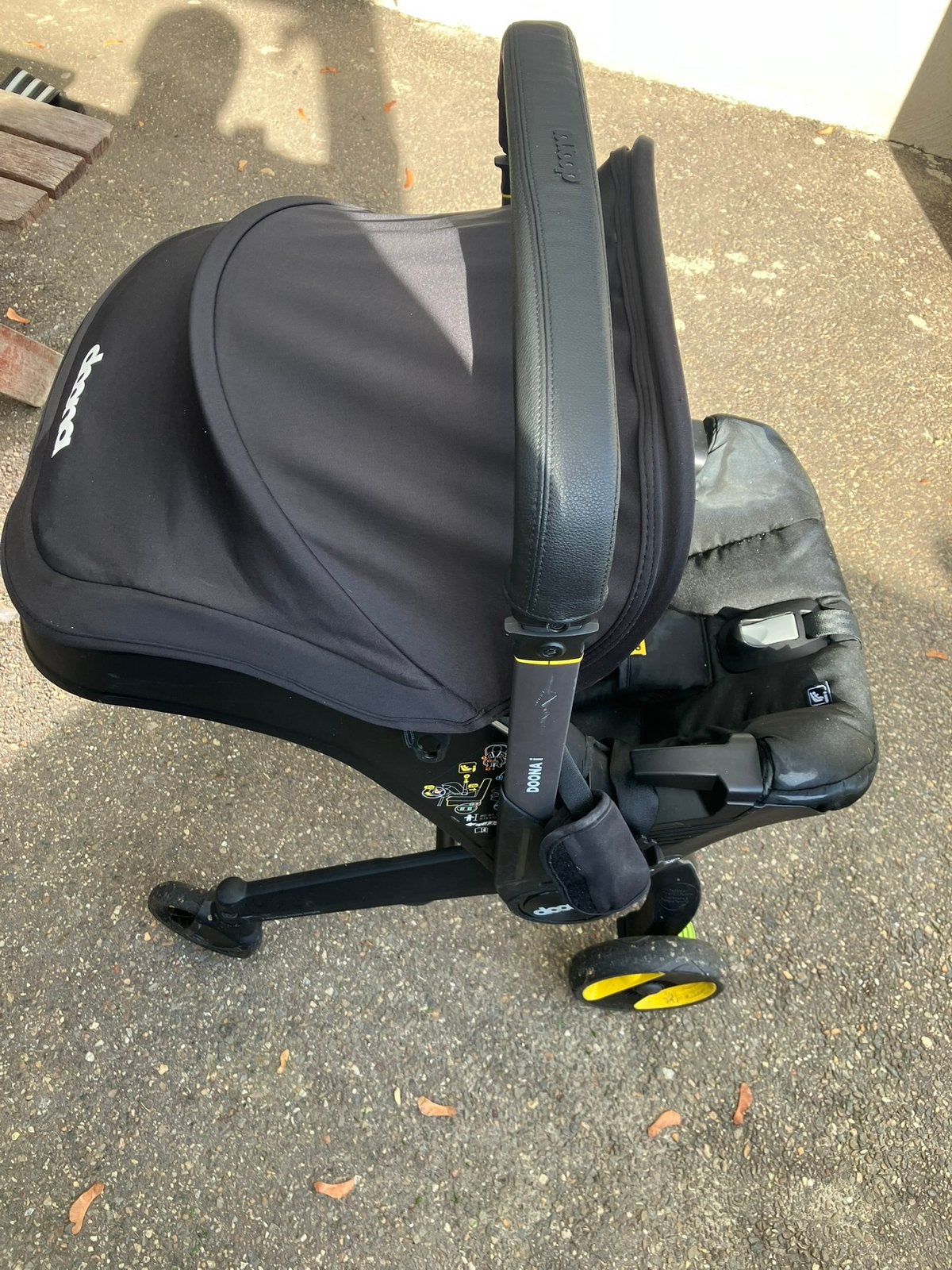 Doona y Autostoel / Buggy 2 in 1 Nitro Black, Kinderen en Baby's, Ophalen, Zo goed als nieuw, Kinderwagen
