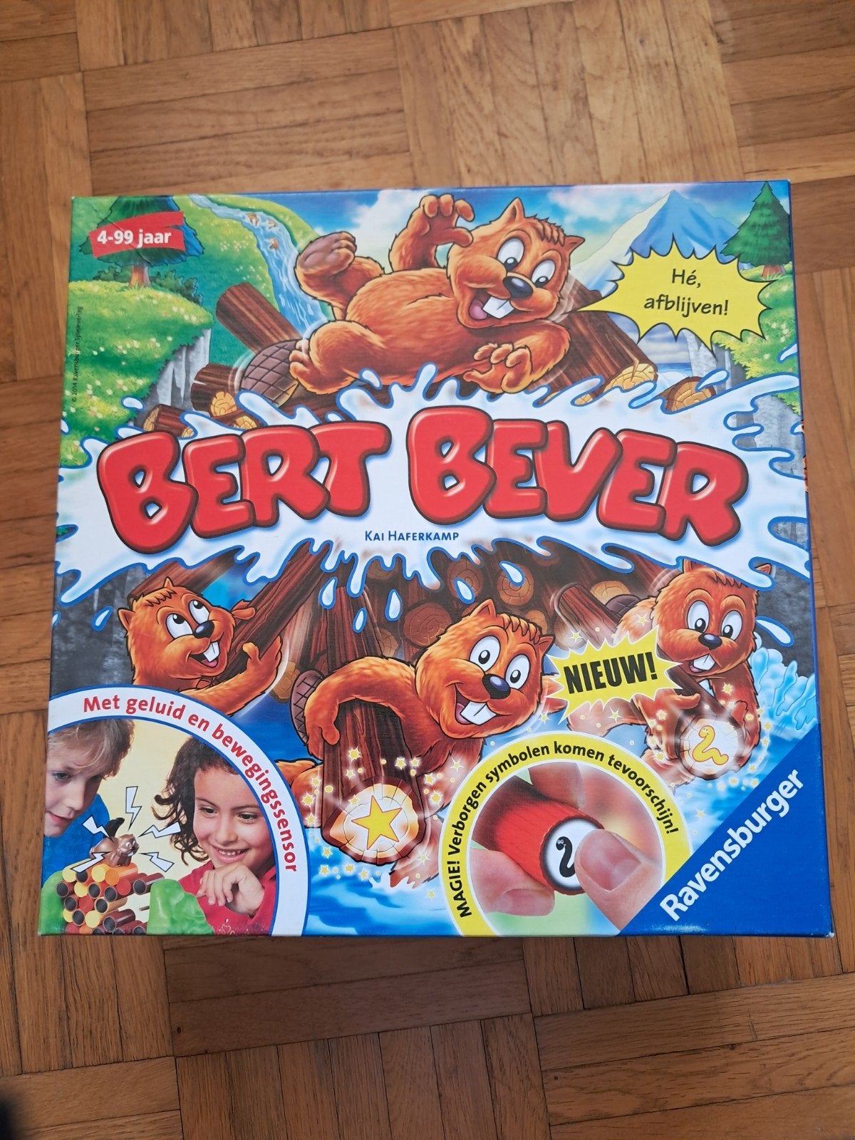 Bert Bever gezelschapsspel, Een of twee spelers, Ophalen, Zo goed als nieuw, Ravensburger