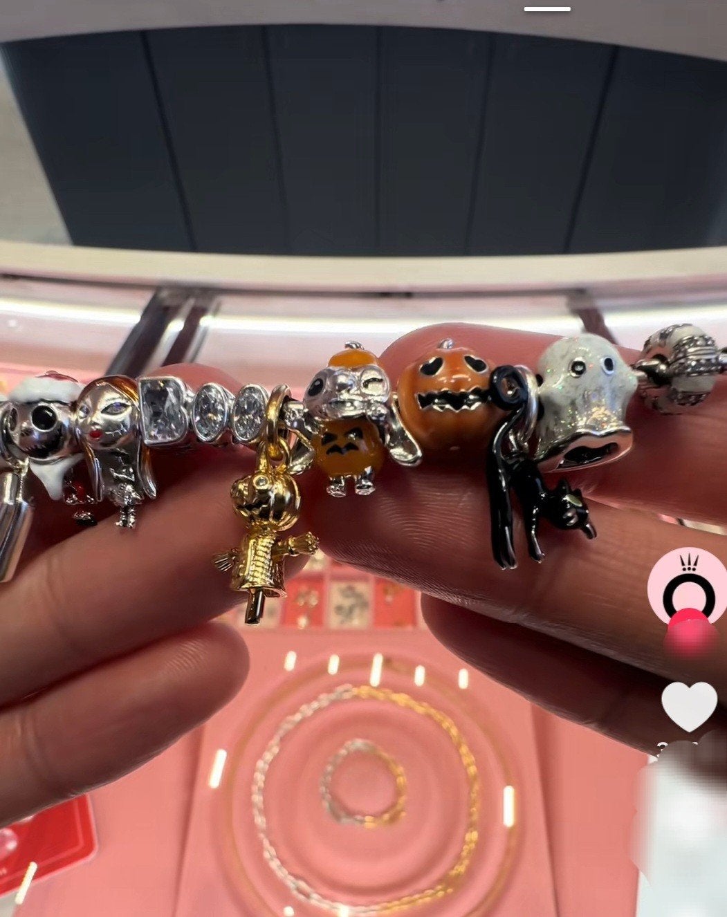 Charmes Pandora Haloween ( achat par 2 ), Handtassen en Accessoires, Ophalen of Verzenden, Pandora