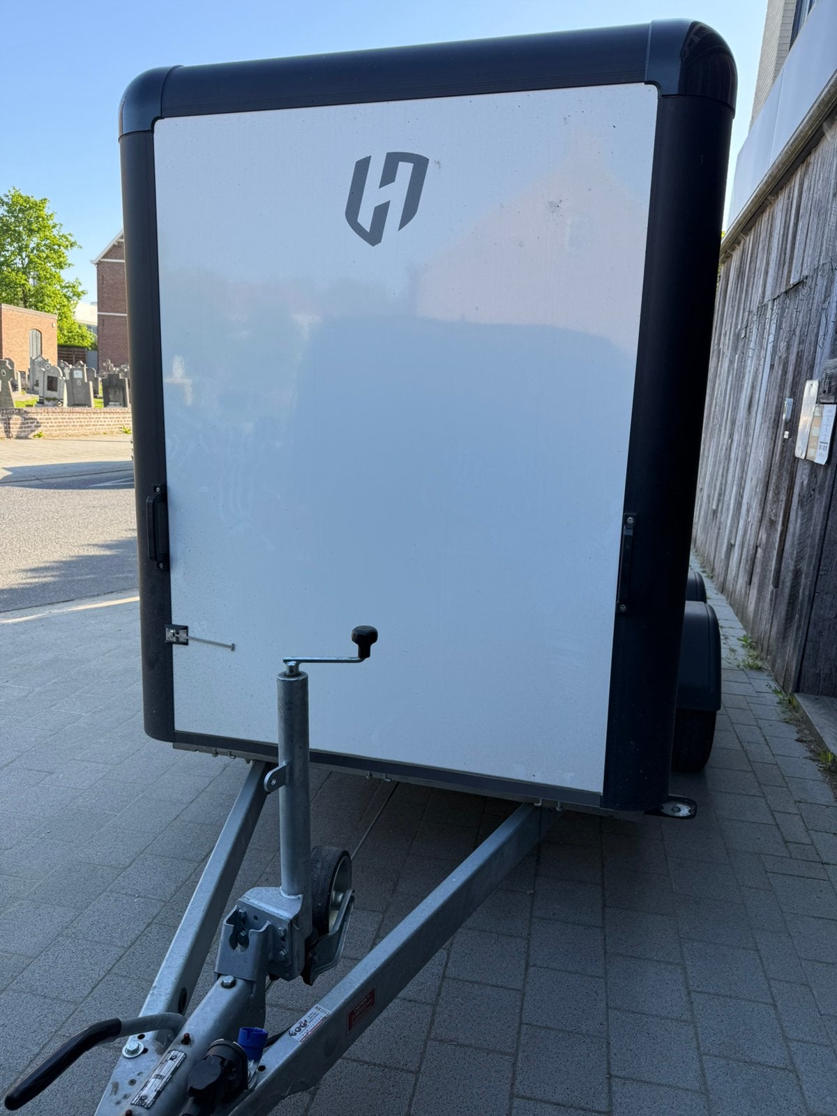 Henra gesloten aanhanger, Auto diversen, Ophalen, Zo goed als nieuw