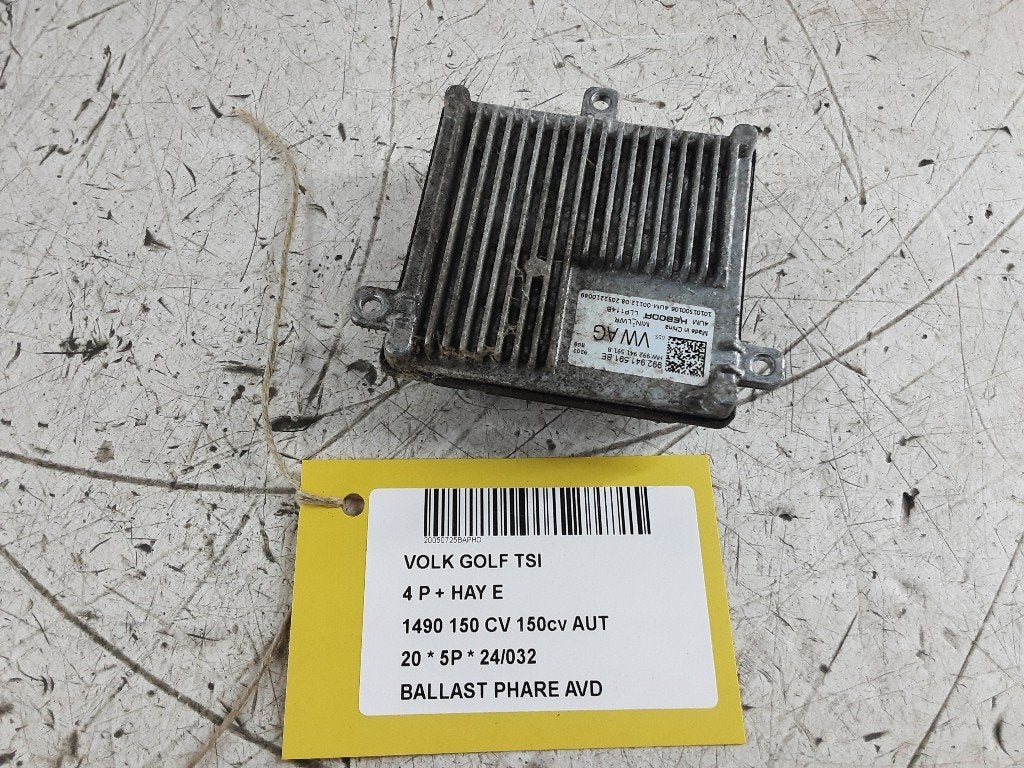BALLAST DE PHARE XENON DROIT Golf VII (AUA) (992941591BE), Autos : Pièces & Accessoires, Volkswagen, Volkswagen AG, Utilisé, Kundenbetreuung@volkswagen.de