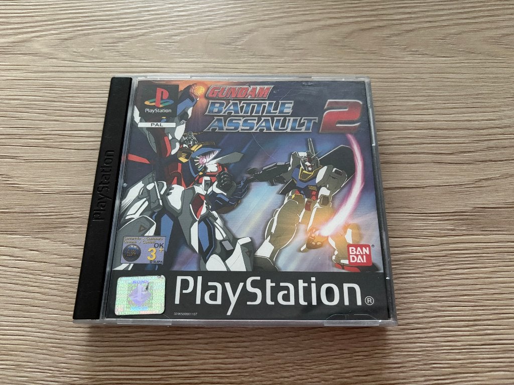 Gundam Battle Assault 2 Playstation 1, Gebruikt, Vechten, 2 spelers, Ophalen of Verzenden