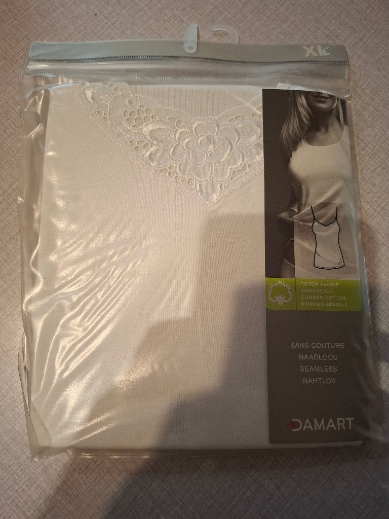 Onderhemdje Damart maat xl (nieuw), Damart, Ophalen of Verzenden, Wit, Overige typen