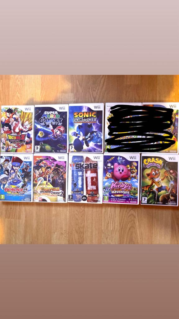 Lot van 8 wii games, Games en Spelcomputers, Ophalen, Gebruikt