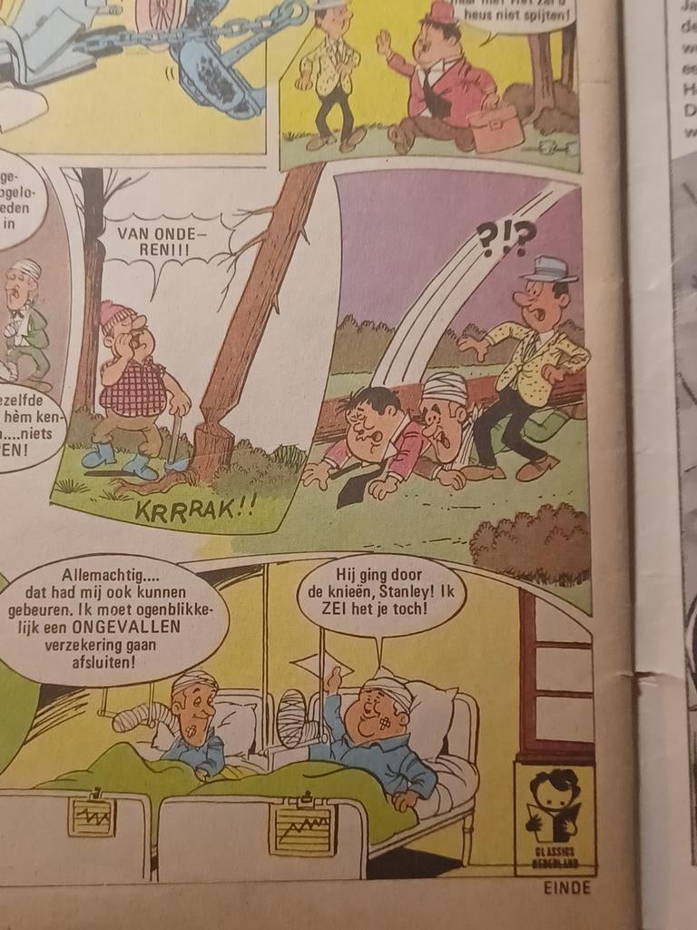 Laurel&Hardy, magazine strip. Larry Harmon's. 1974 gedrukt., Antiek en Kunst, Ophalen of Verzenden, Uitgeverij Williams Nederland