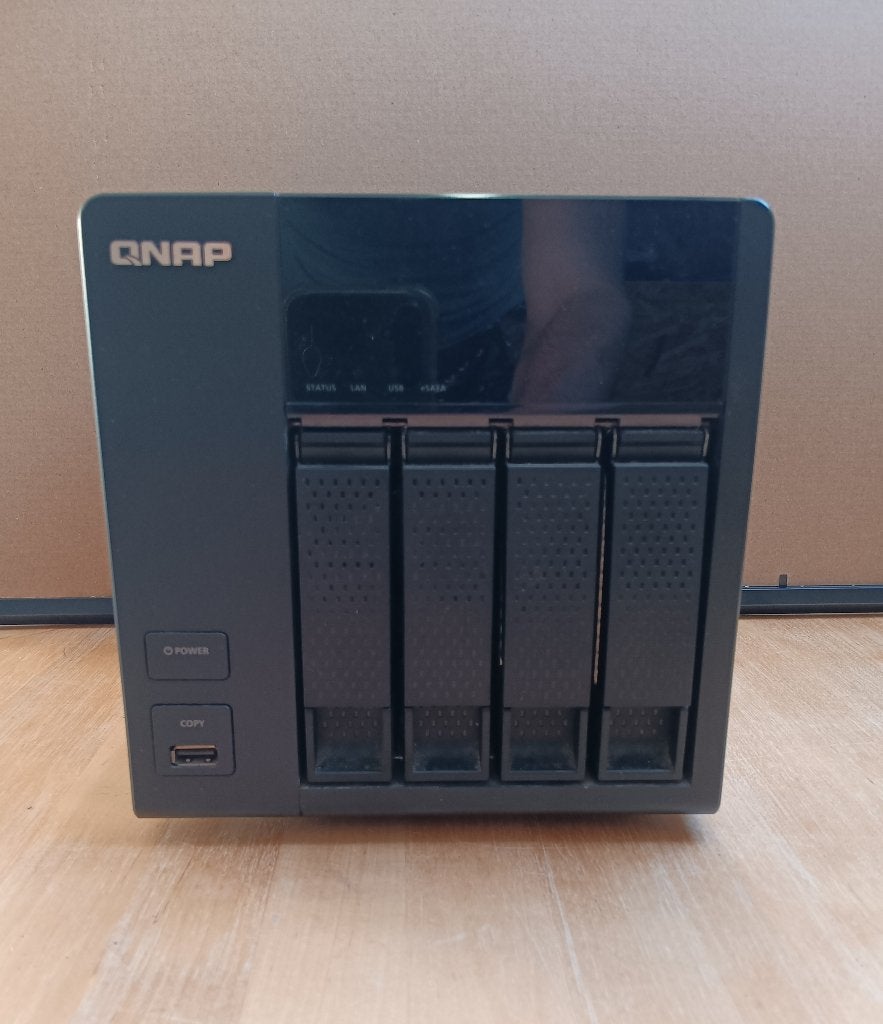 QNAP TS412 NAS, Computers en Software, NAS, Ophalen of Verzenden, Gebruikt