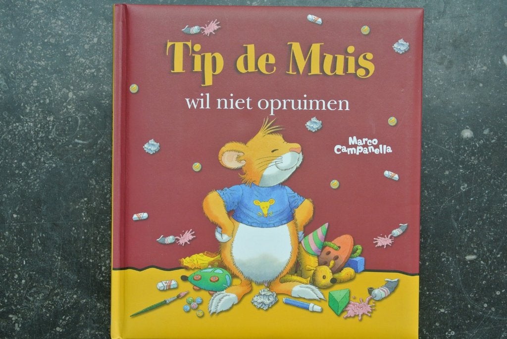 Tip de muis wil niet opruimen, Boeken, Ophalen of Verzenden