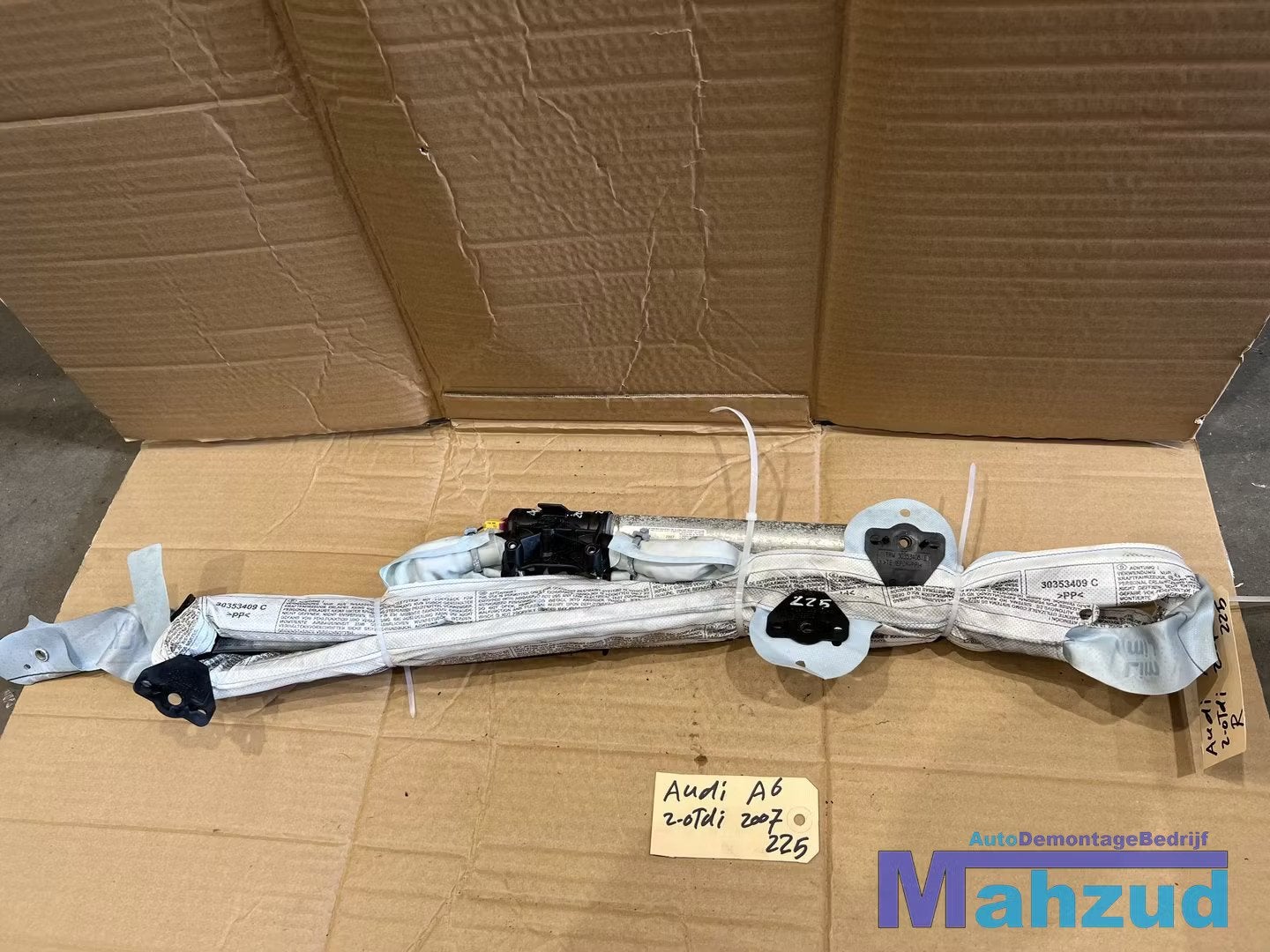 AUDI A6 C6 Sedan Rechts dak hemel airbag 2004-2011 4F5880742, Auto-onderdelen, Gebruikt, AUDI AG, Auto-Union-Strasse 1
85045  Ingolstadt, DE