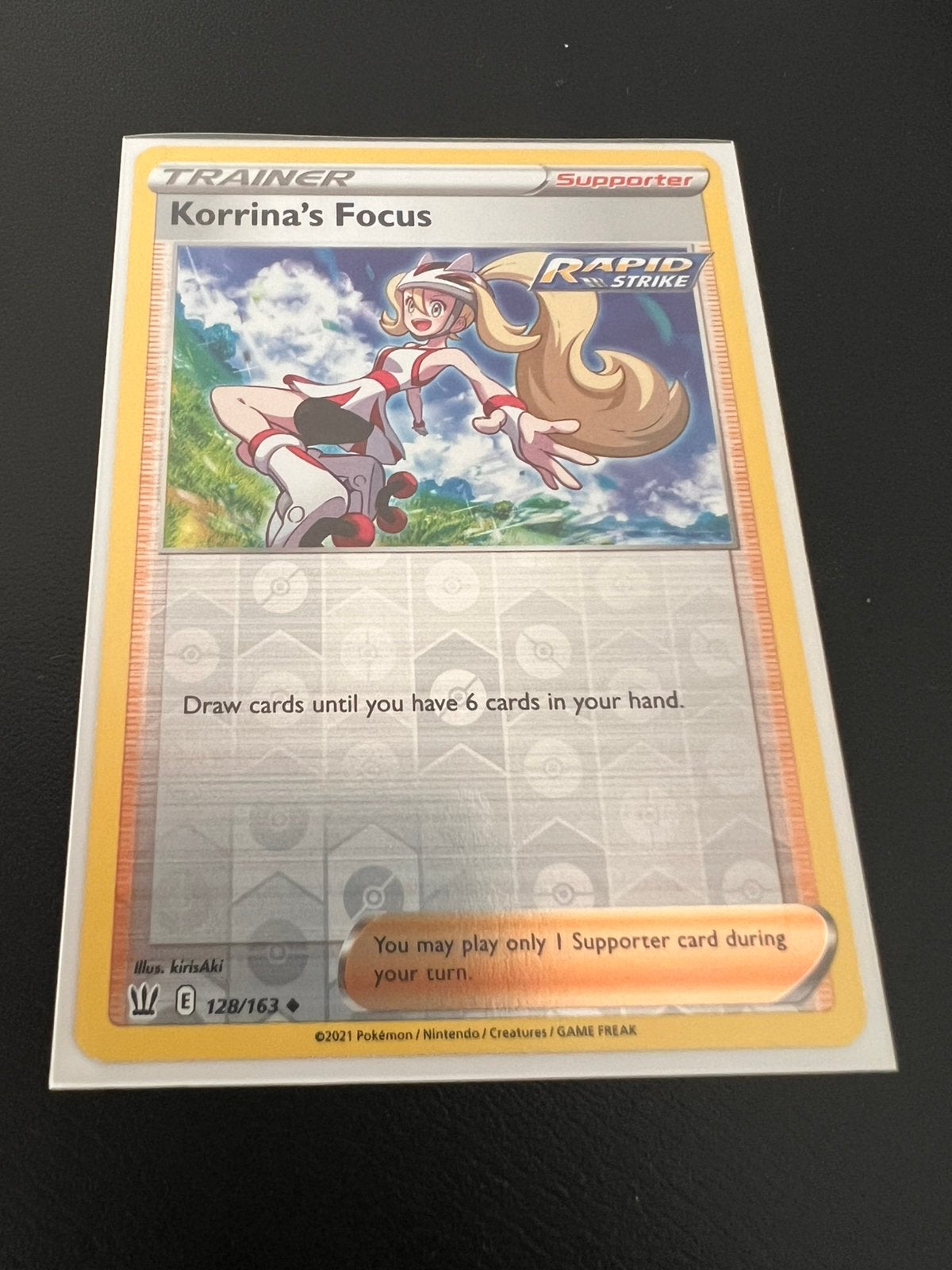 Korrina’s focus 128/163, Ophalen of Verzenden, Zo goed als nieuw